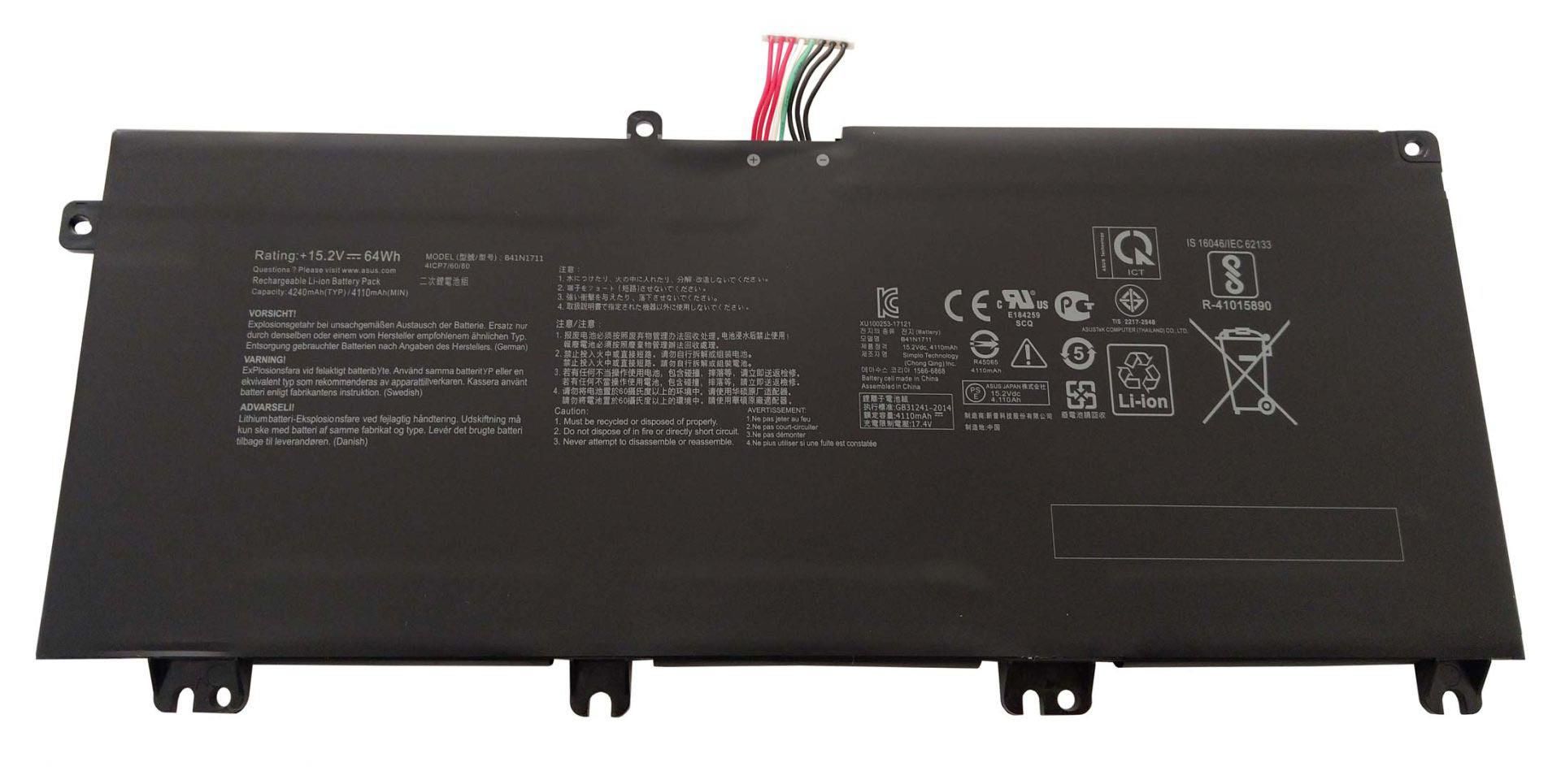 Asus ROG Strix GL703GE-Q72SBP Batarya