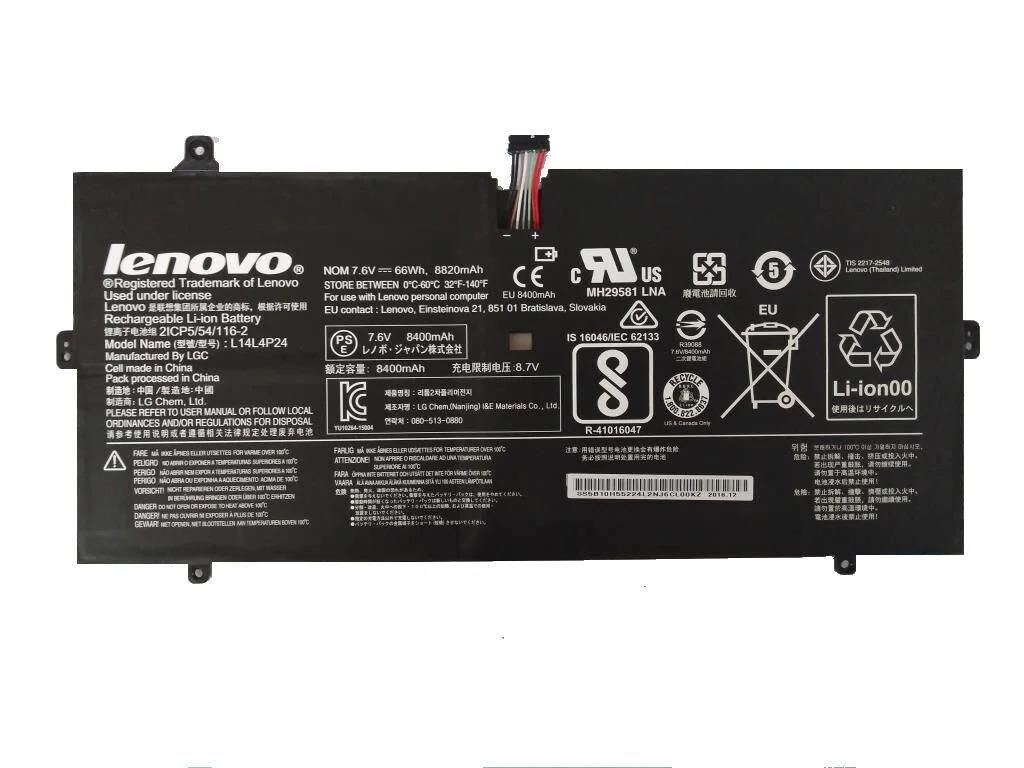 Lenovo Yoga L14M4P24 L14L4P24 Batarya Pil