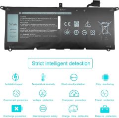 DELL Inspiron 7391 P84F P84F001 Orijinal Batarya Pil