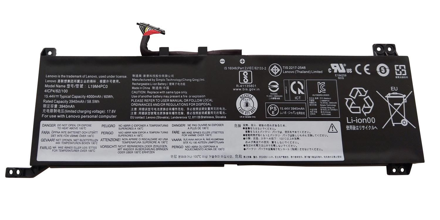Lenovo Legion L19M4PC0 Batarya