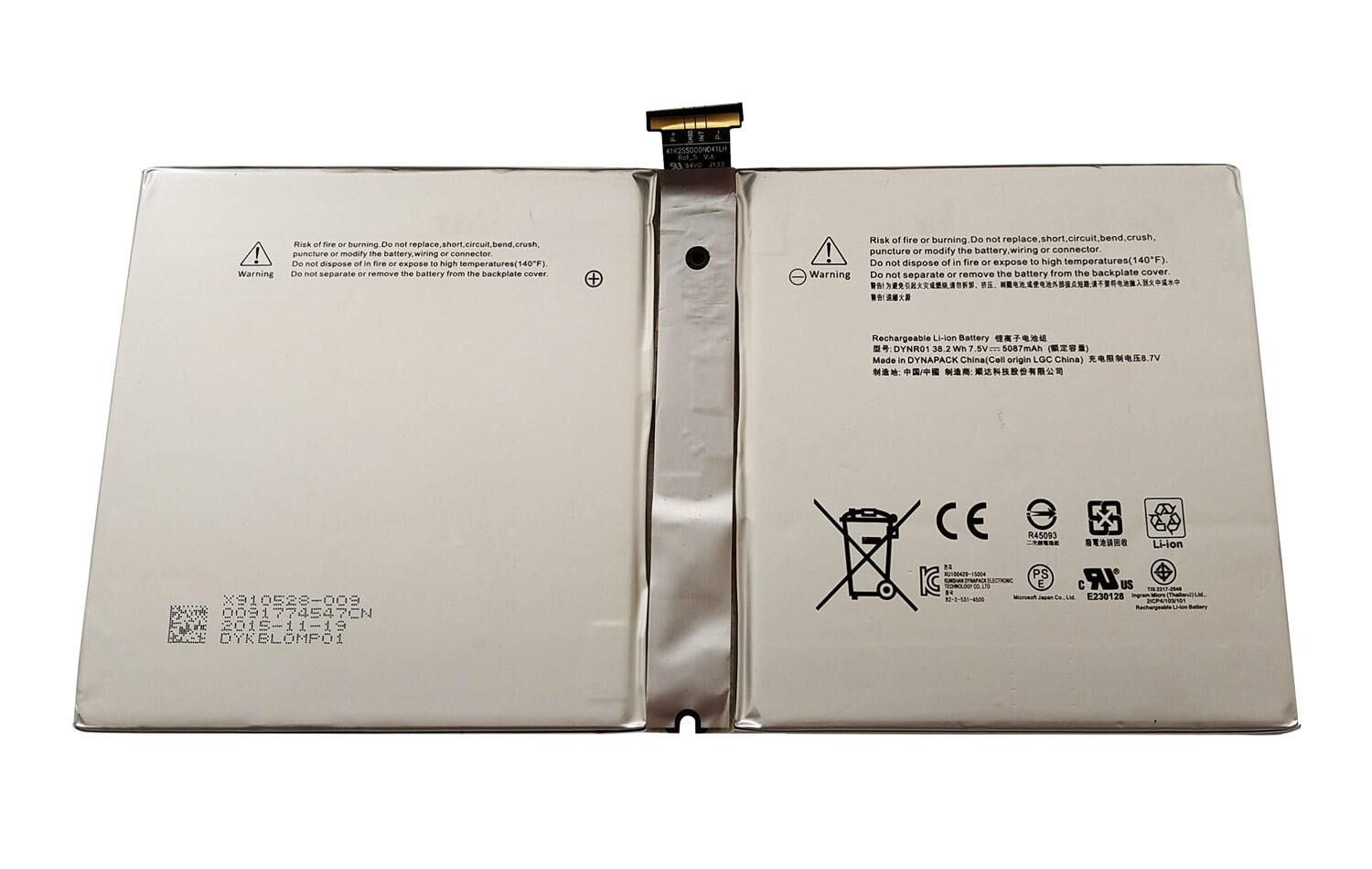 Microsoft Surface G3HTA027H Batarya Pil