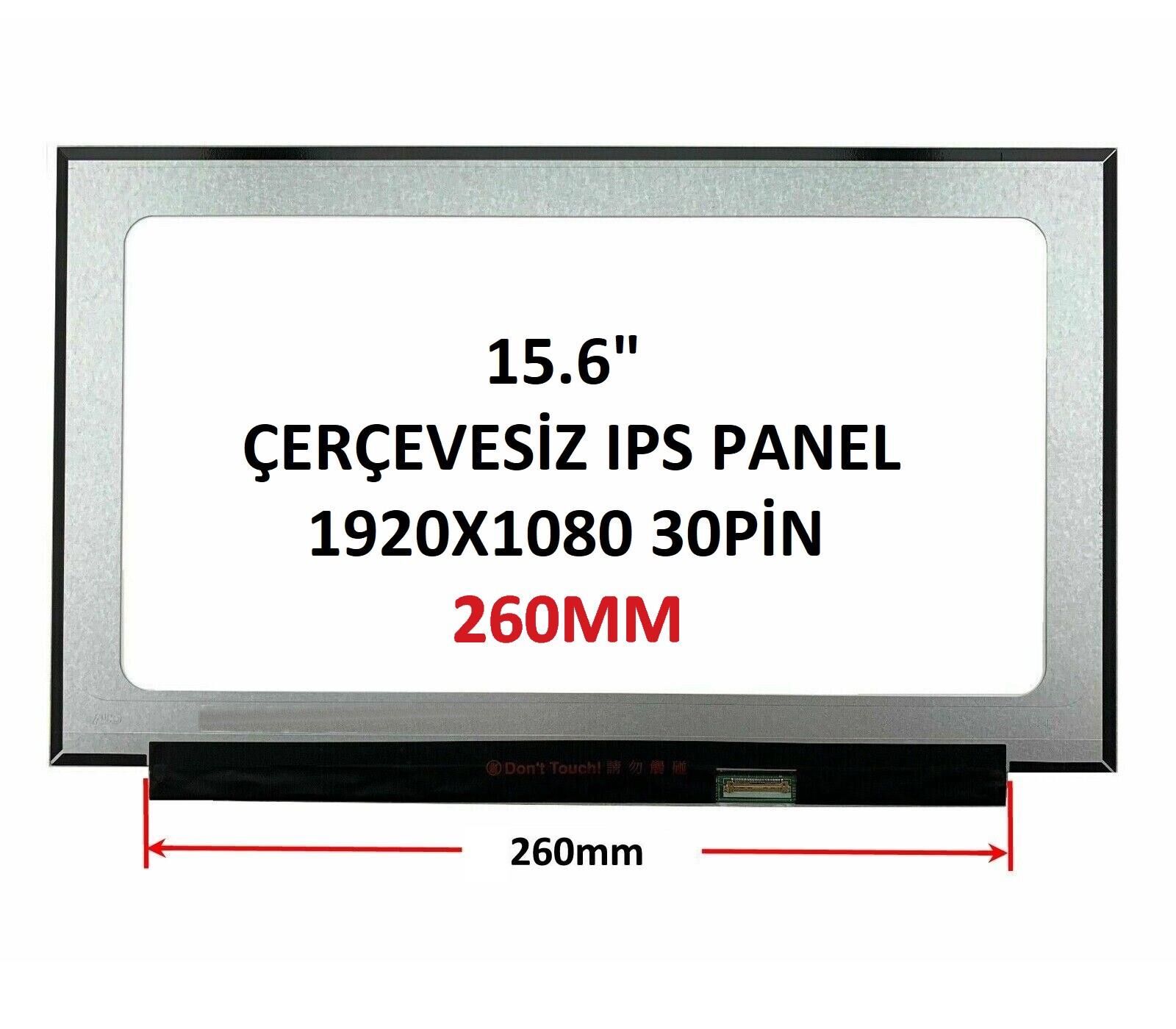 B156HAN02.1 HWAA Ekran 15.6'' 30 Pin Slim 260mm PCB