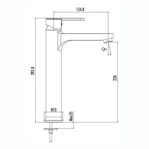 Vega Uzun Lavabo Bataryası VG6640