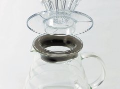 Hario V60 Range Servis Sürahisi (Şeffaf, 600 ml)