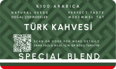 1 Kg Türk Kahvesi Koyu Kavrulmuş