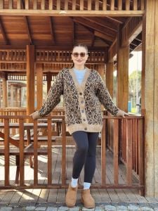 Massimo Leopar Yumoş hırka