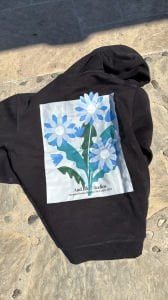 Orjinal marka Anti blue Kapüşonlu sweat siyah