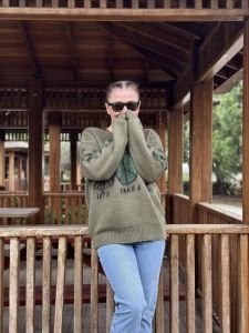 ORJİNAL Marka URBAN Haki oversize kazak