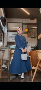 Berlo Ceket&Beli lastikli etekli KOT takım
