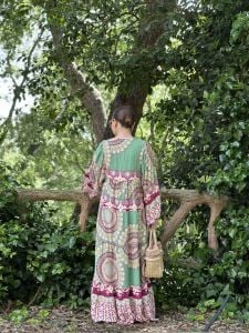 YEŞİL BOHEM Seçil ELBİSE