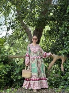 YEŞİL BOHEM Seçil ELBİSE