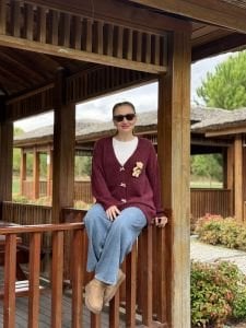 Teddy peluş hırka Bordo