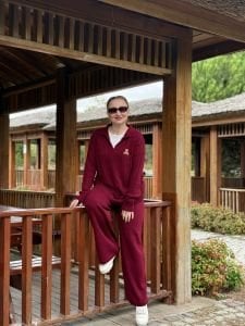 Teddy Triko takım Bordo