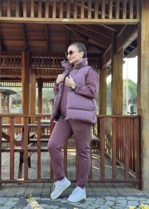 Gülkurusu şişme yelek