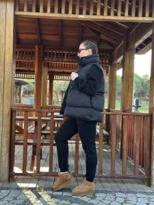 SİYAH şişme yelek