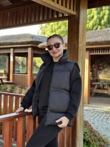 SİYAH şişme yelek