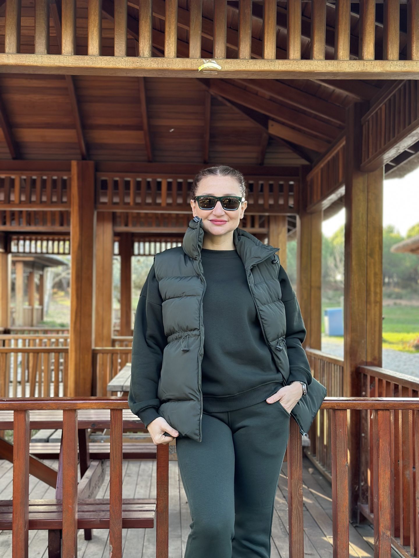HAKİ şişme yelek