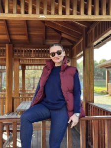 BORDO şişme yelek