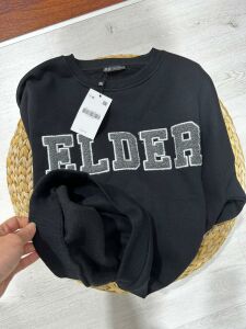 Siyah elder sweatshirt