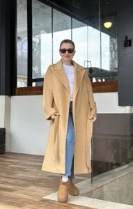 Cepli Kaşe Kaban Camel