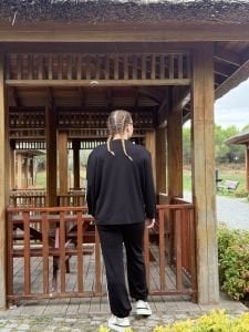 İncili tasarım Oysho takım siyah