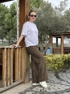 ORJİNAL river kot pantolon HAKİ- kahve