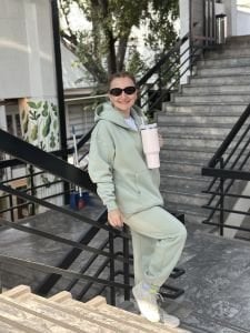 Çağla yeşili Unisex Fermuarlı Oversize ORJ.eşofman Takım