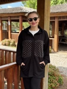 Pul işlemeli tasarım Oysho takım Siyah