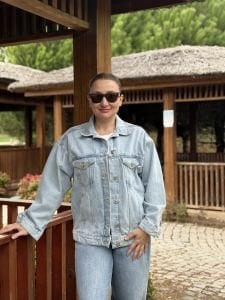 Orjinal BDG klasik Açık Mavi kot ceket