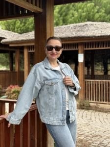 Orjinal BDG klasik Açık Mavi kot ceket