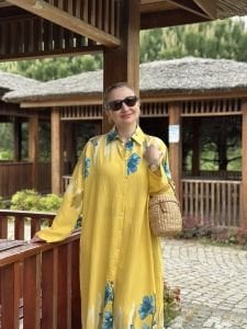Lilyum pamuk Takım Sarı