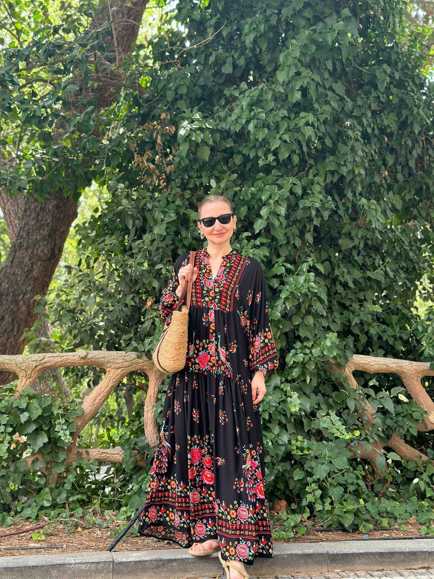 siyah peacock katleya elbise
