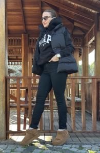 skinny denim pantolon siyah