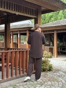 Ayışığı Oysho takım Kahve