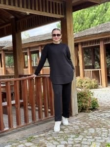 Ayışığı Oysho takım Siyah