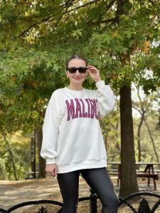 Malibu 2 iplik sweatshirt