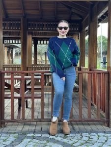 Hm skinny denim pantolon mavi