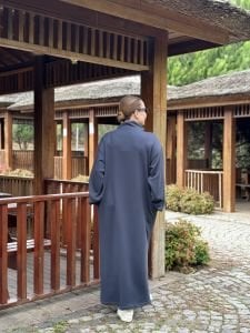 Antrasit Yarım FERMUARLI OYSHO ELBİSE