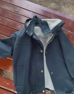 Kapüşonlu sweat detaylı Z.R Orijinal Ceket Laciver