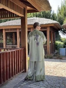 Lilyum pamuk Takım çağla yeşili