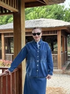 Koyu mavi etekli kot takım 2794