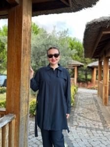 Biyeli tam fermuarlı Takım lacivert