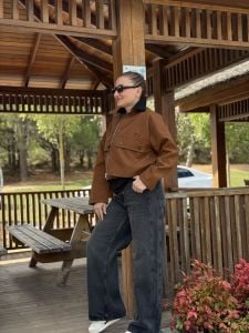 Orjinal Mng yani dikiş kot pantolon