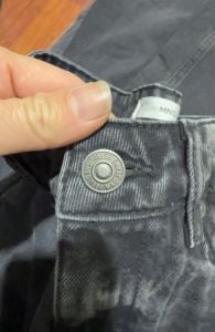 Orjinal Mng yani dikiş kot pantolon