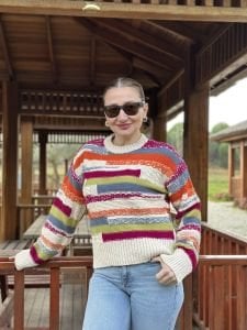 orjinal marka Taş dokuma kazak