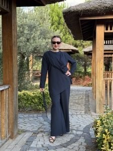 Şal Takım Lacivert