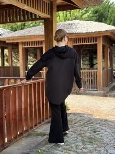 Paraşüt gömlek Cep detaylı TAKIM SİYAH