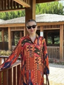 Arya Viskon gömlek elbise