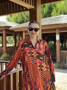 Arya Viskon gömlek elbise