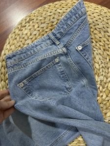 Orjinal Simli kot pantolon mavi